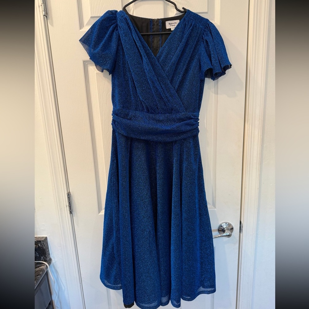 Unique Vintage Sparkle Swing Dress